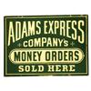 Image 1 : Rare Adams Express Co. Porcelain Sign