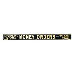 American Express Money Orders Sign