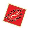 Image 1 : Railway Express Agency Porcelain Sign