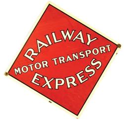 Railway Motor Transport Express Sign