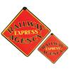 Image 1 : Railway Express Agency Calling Card Sign