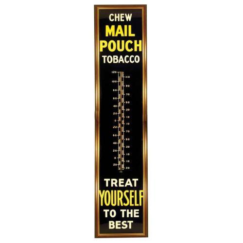 Mail Pouch Tobacco Porcelain Thermometer