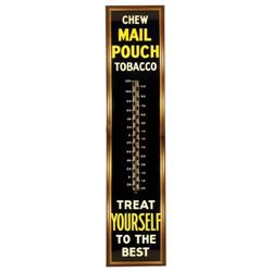 Mail Pouch Tobacco Porcelain Thermometer