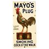 Image 1 : Mayos Plug Smoking Tobacco Porcelain Sign