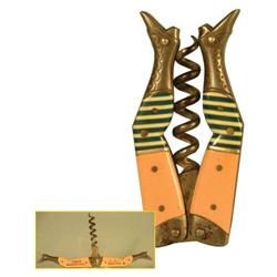 Celluloid Ladies Leg Corkscrew