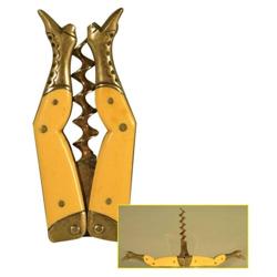 Celluloid Ladies Leg Corkscrew