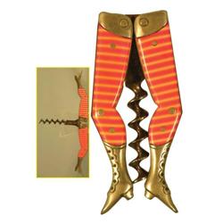 Celluloid Ladies Leg Corkscrew