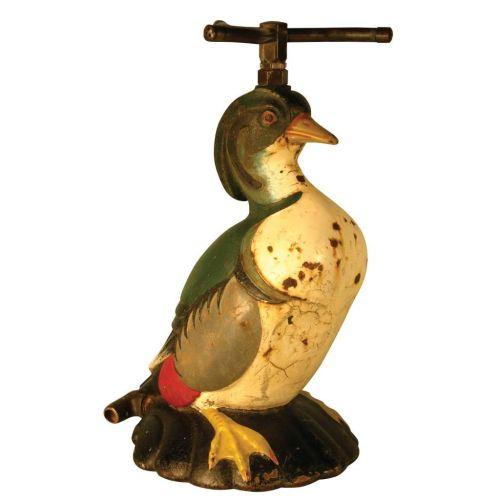 Cast Iron Wood Duck Lawn Sprinkler