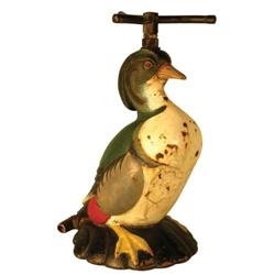 Cast Iron Wood Duck Lawn Sprinkler