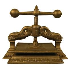 Cast Iron Dolphin Book Press
