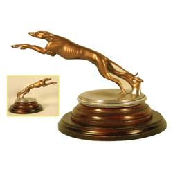 1933 Lincoln Greyhound Automotive Mascot