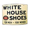 Image 1 : White House Shoes Corner Porcelain Sign