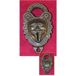 Storybook Padlock depicting Werewolf