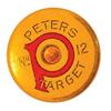 Image 1 : Peters number 12 Target Celluloid Pin Back