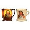 Image 1 : Western Americana Milk Pitcher and Cup