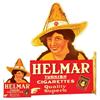 Image 1 : Helmar Turkish Cigarette Porcelain Sign