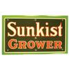Image 1 : Sunkist Growers Porcelain Sign
