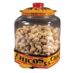 Chicos Peanuts Store Jar