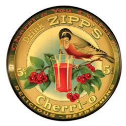 Zipps Cherri-O Tin Serving Tray