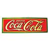 Image 1 : Coca Cola Embossed Porcelain Sign
