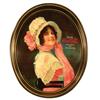 Image 1 : 1914 Coca Cola Betty Tin Serving Tray