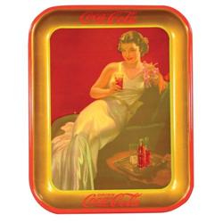 1936 Coca Cola Tin Serving Tray