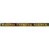 Image 1 : Railway Express Agency Porcelain Sign