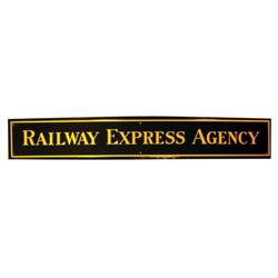 Railway Express Agency Porcelain Sign