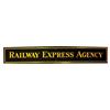Image 1 : Railway Express Agency Porcelain Sign