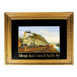 Rare Rock Island and Pacific RR Sign