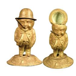 Cast Iron Figural Cigar Tip Cutter, Soldier