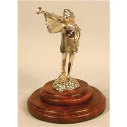 Hood Ornament Mascot, Cadillac Trumpeter