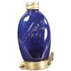 Image 1 : Ladies Handheld Cobalt Blue Glass Spittoon