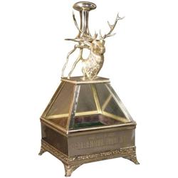 Silver Plated Collar Button Display Case