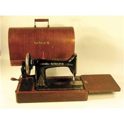 Singer Sewing Machine in original case