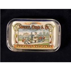 Sweet Orr and CO. Glass Paper Weight