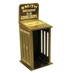 Smith Brothers Cough Drop Tin Store Display