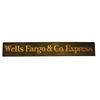Image 1 : Wells Fargo and Co. Express Wood Sand Sign