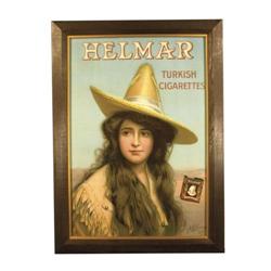 Helmar Turkish Cigarette Paper Sign