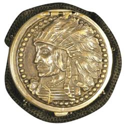 Western Americana Beaded Coin Purse