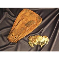 Contemporary Gold quartz buffalo bezel