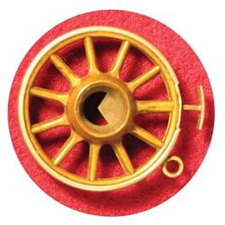 Cigar Tip Cutter in shape of Wagon Wheel