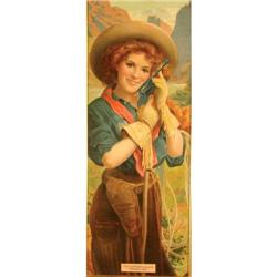 Rare Hopkins and Allen Arms Co. Paper Sign