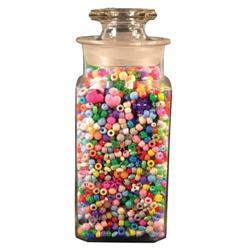 Necco Sweets Candy Jar, ground glass lid
