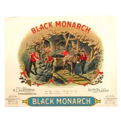 Black Monarch Cigar Box