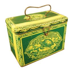 Green Turtle Cigars Lunch Pail Tin