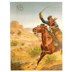 Rare 1904 National Brewing Co. Paper Sign