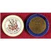 Image 1 : Two Ivory Poker Chips