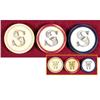 Image 1 : Three Ivory Poker Chips