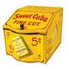 Image 1 : Sweet Cuba Fine Cut Tobacco Tin Store Bin